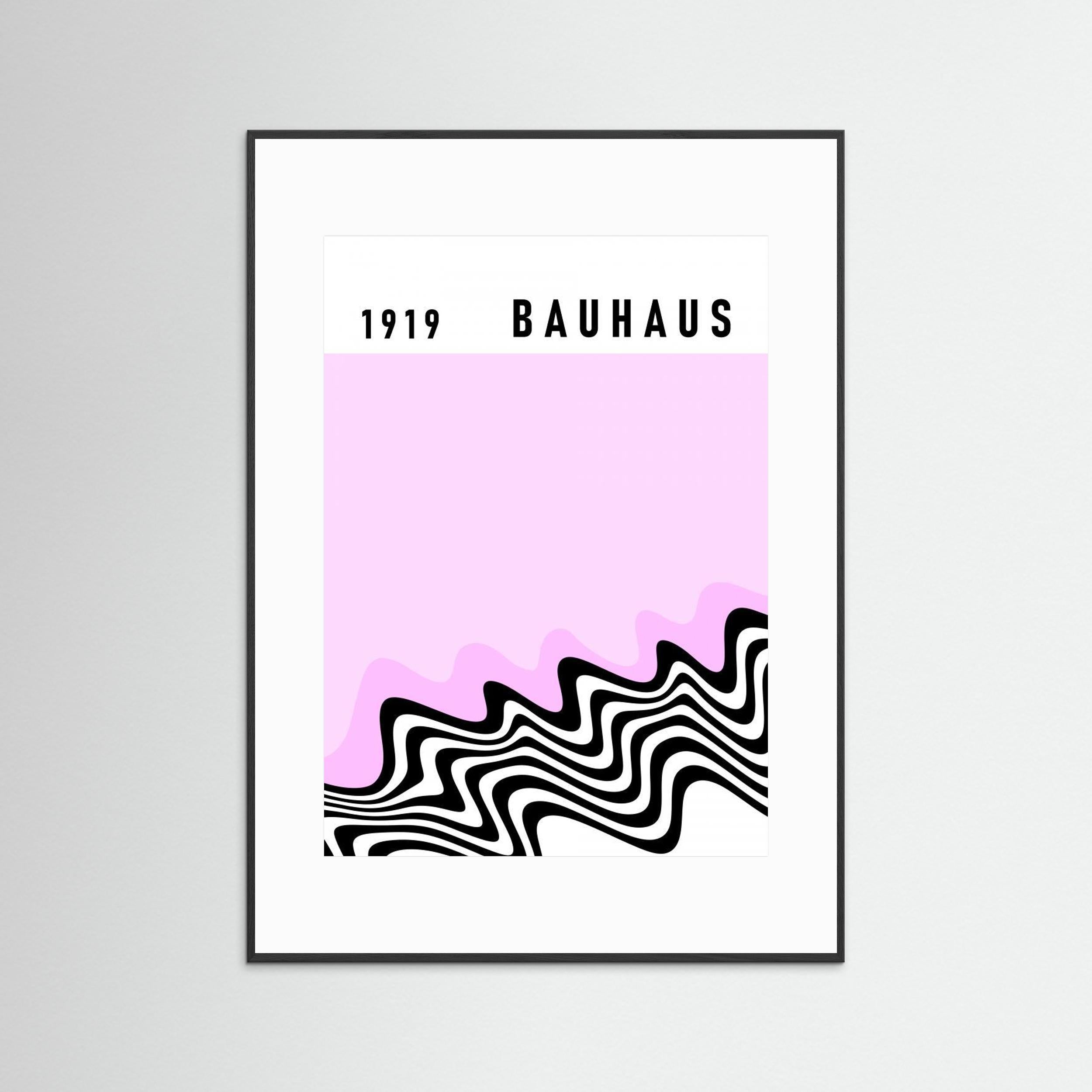 Bauhaus Pink by Sannel Larson - Fine Art Paper Print - dreamtprint.art - 14 x 21 cm / 5 x 8″ (A5)